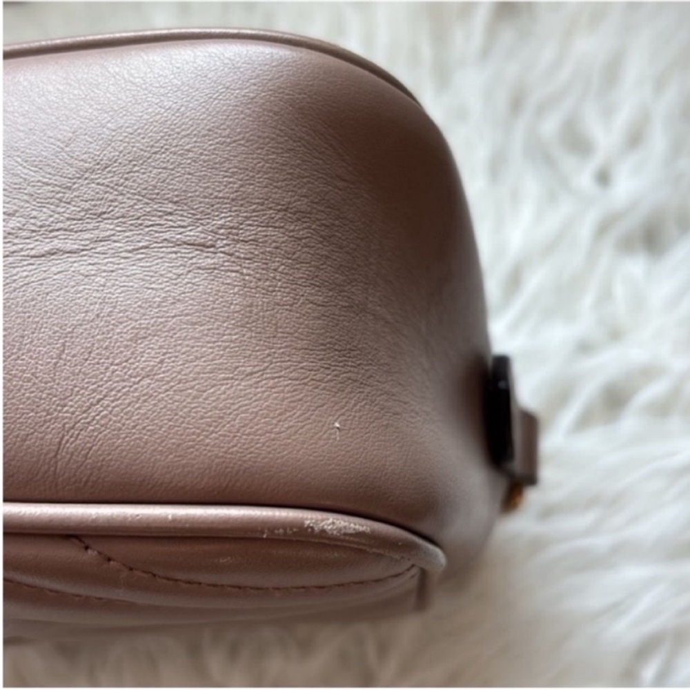 Gucci Maramont Rose Quilted Leather Crossbody Camera Bag - Picture 7 of 16